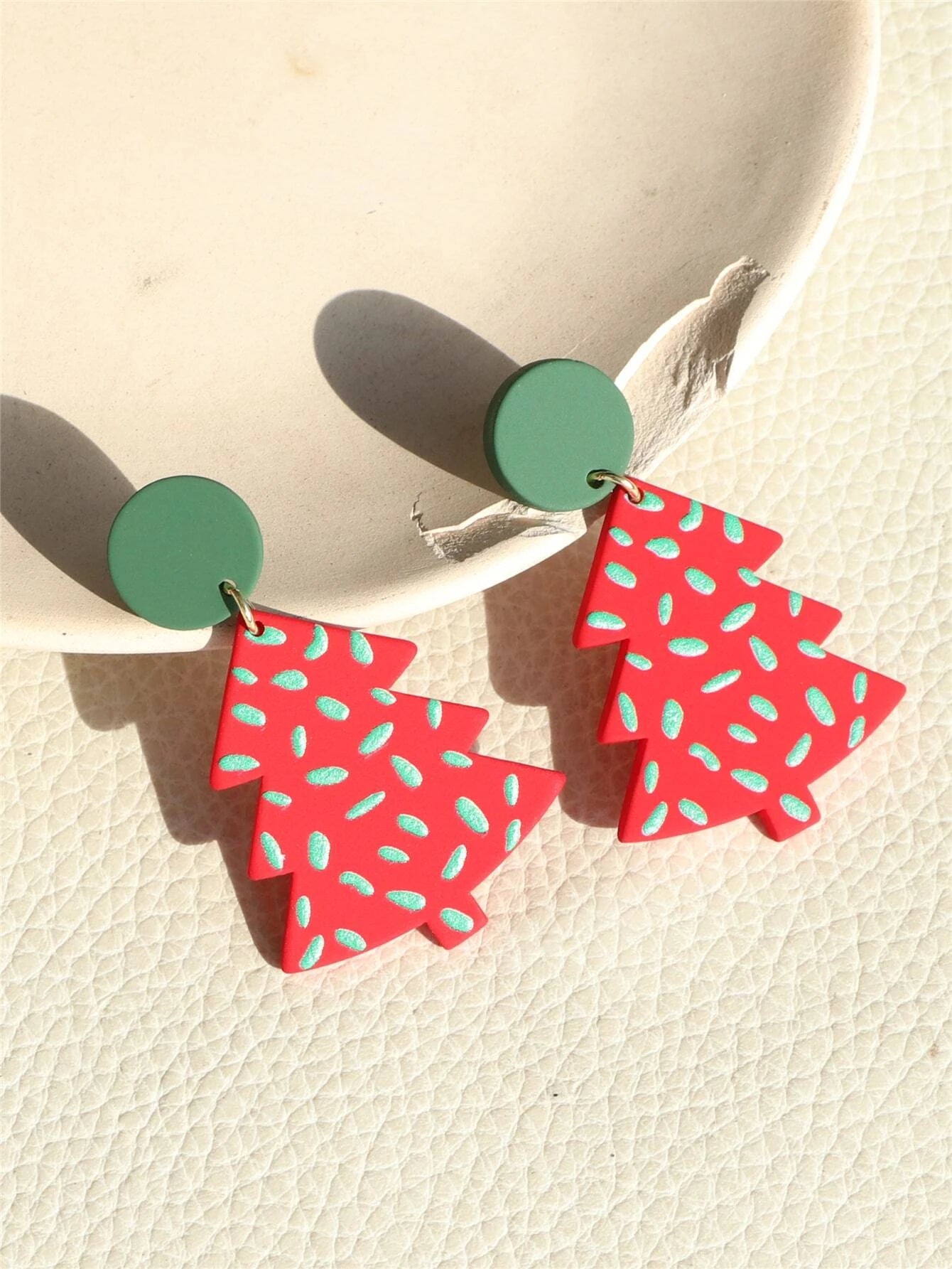 Christmas Tree earrings
